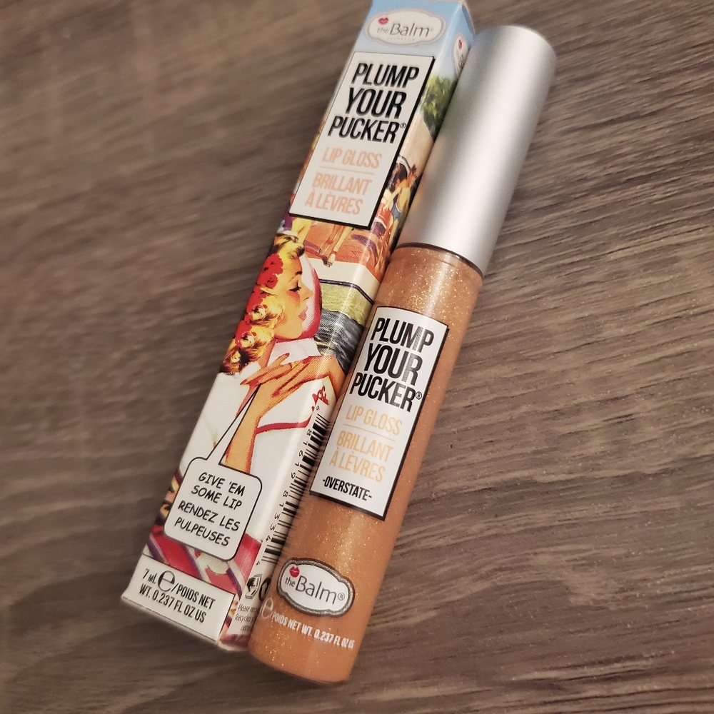 ✨️HP✨️The Balm Lip Gloss in Overstate